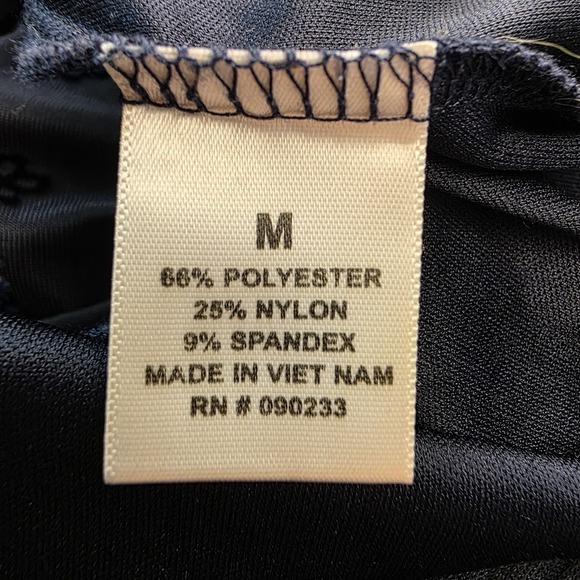 LA Hearts‎ Skirt Women's M Velvet Burnout Medallion Dark Navy/Purple Stretch - Picture 7 of 11